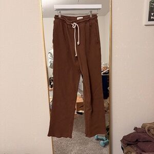 Elwood Clothing Brown Waffle Pants